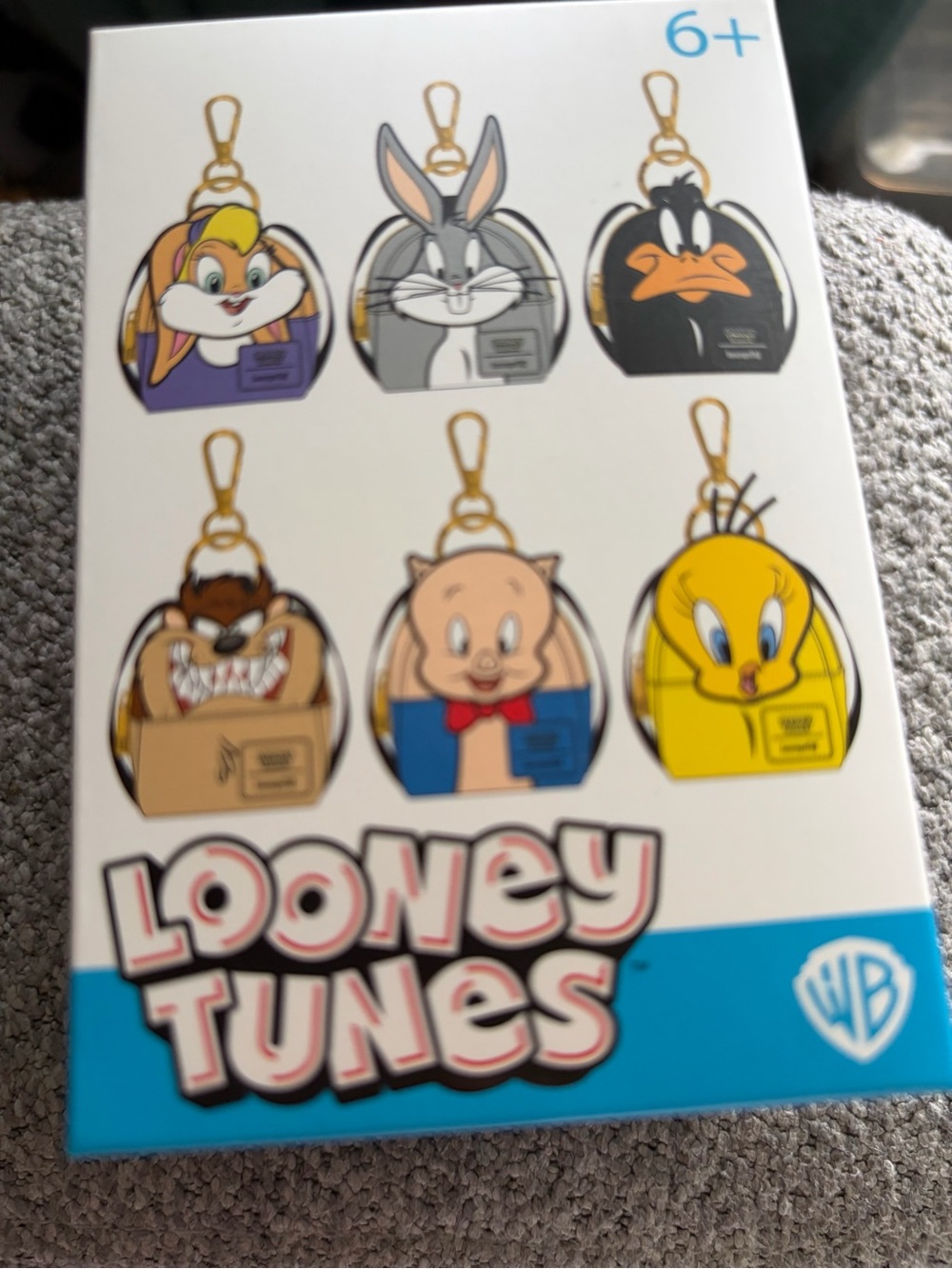 Looney Tunes Cosplay Mystery Mini Backpack Keychain Charm Warner Bros Sealed